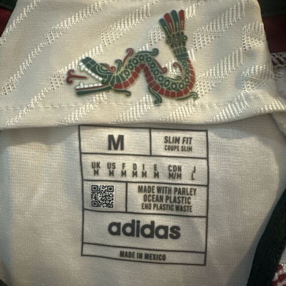 Adidas Mexico 2022 Away Carlos Vela #11 Youth XL Jersey HF2157 - Picture 5 of 9